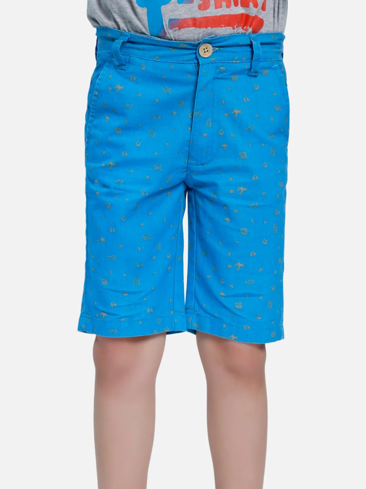 Boy's Sky Blue Shorts - EBBSW20-003